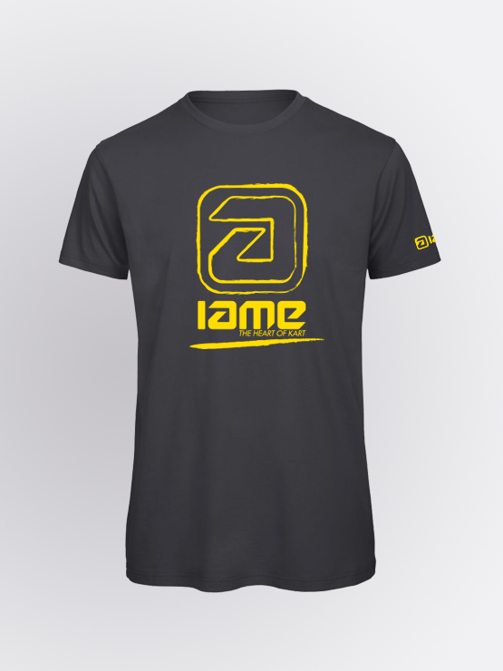 IAME Vibration Grey Yellow tshirt
